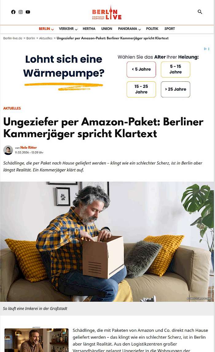 26-02-19 Screenshot von belin-live.de vom Beitrag Ungeziefer per Amazon-Paket