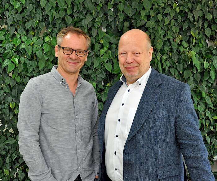 Peter Langs und Jan-Klaus Beckmann, der kaufmännische Part von IPMpro