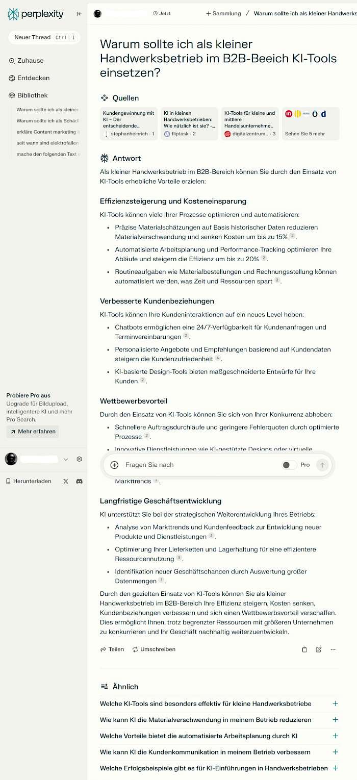Hier erklärt ein KI-Tool, wieso und wofür Sie KI nutzen sollten