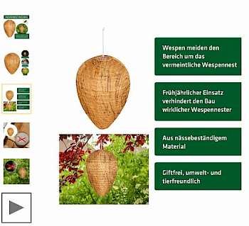 Bereit für den Wespennotdienst? Screenshot: Böttcher AG